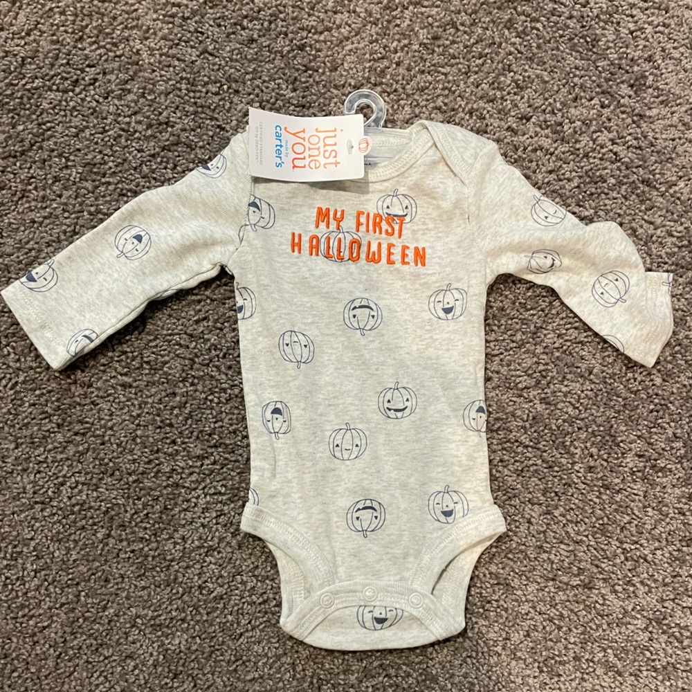 Carter’s Newborn My First Halloween Onesie